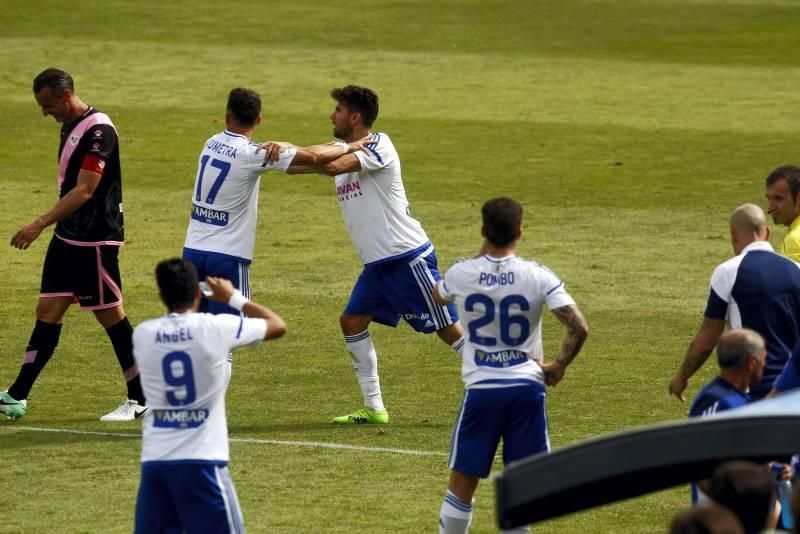 Las imágenes del Real Zaragoza- Rayo Vallecano