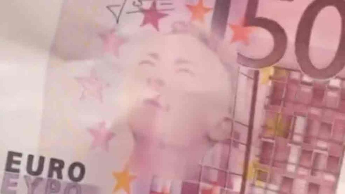 La efigie de Neymar estaba en los billetes de 500 euros