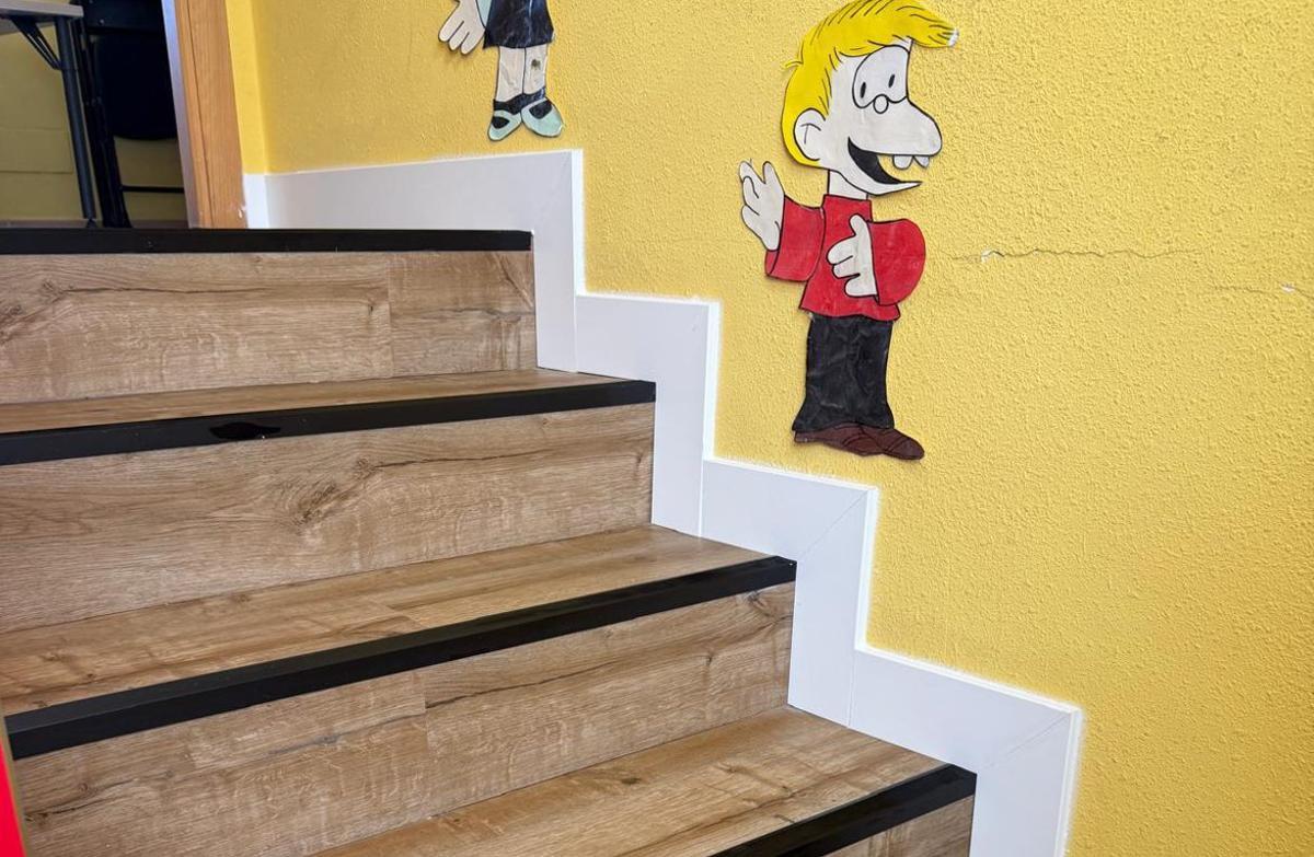 La nueva cara de las escaleras interiores. | FDV