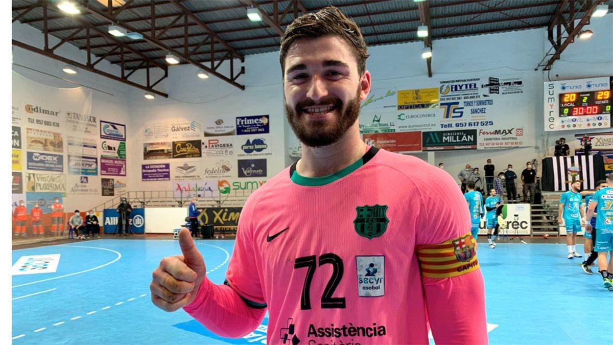 Ludovic Fàbregas ejerció de capitán en Puente Genil