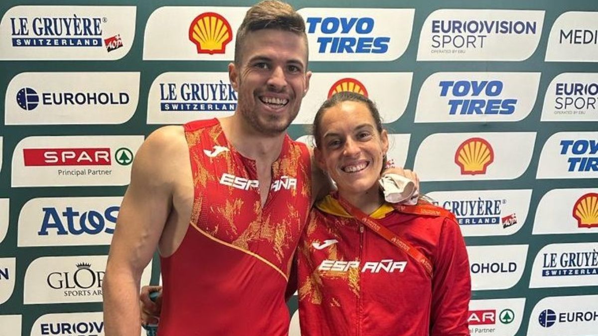 Óscar Husillos y Esther Guerrero rozaron el podio