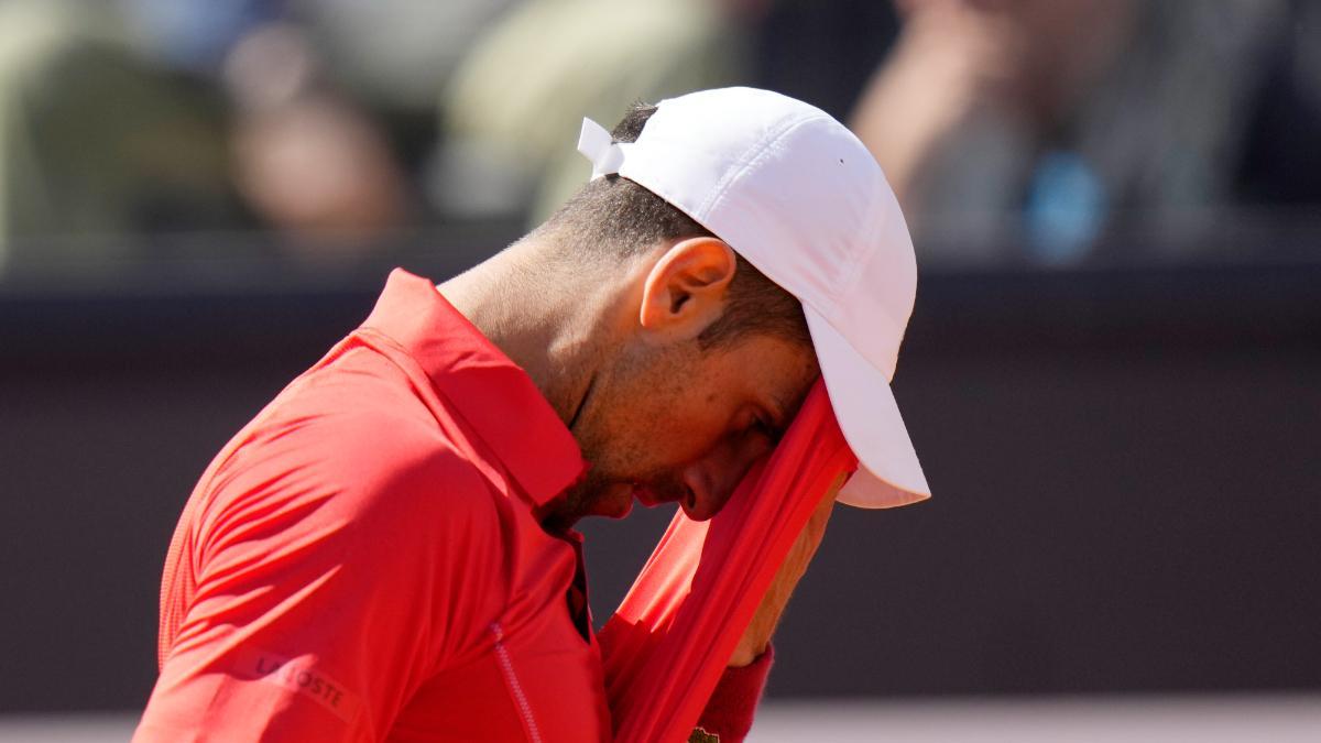 Djokovic, eliminado de Roma a manos del chileno Tabilo