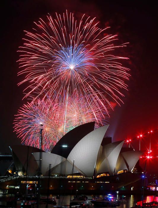 Año Nuevo en Sydney.