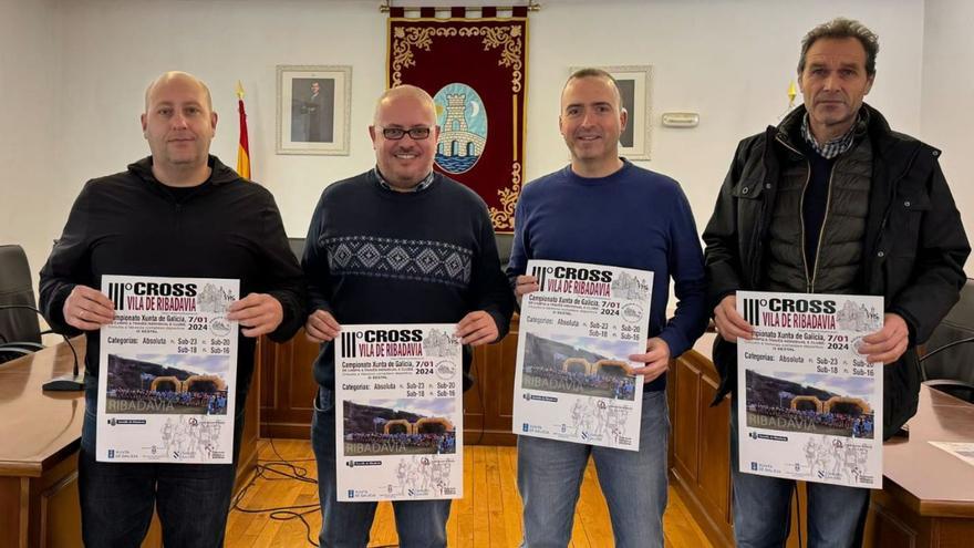 Setecientos atletas se citan en el Cross Vila de Ribadavia