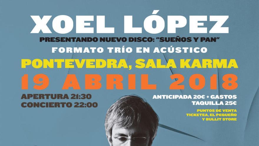 Xoel López, en acústico en la Sala Karma