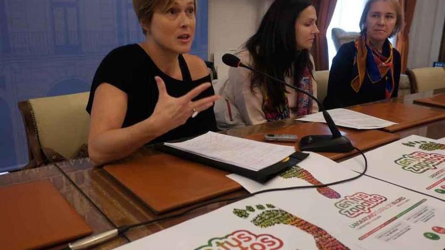 Bisson, Cabezas y Gallego durante la presentación.