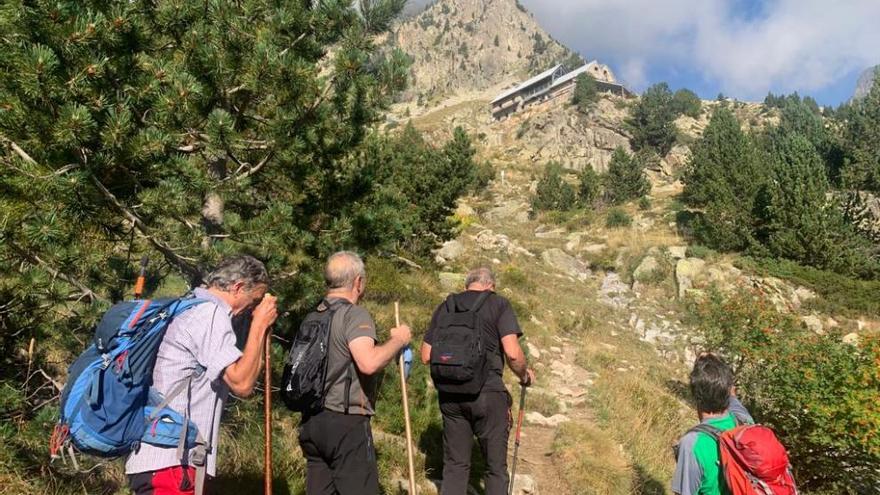 El refugio Ángel Orús, en el valle de Benasque.