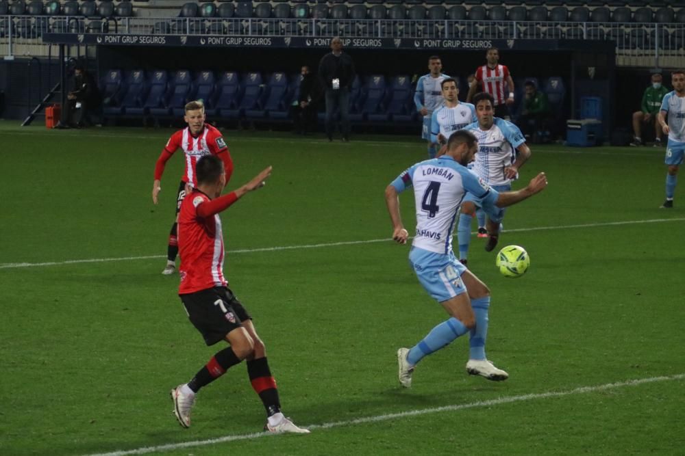 Partido de la Liga SmartBank: Málaga CF - Logroñés.