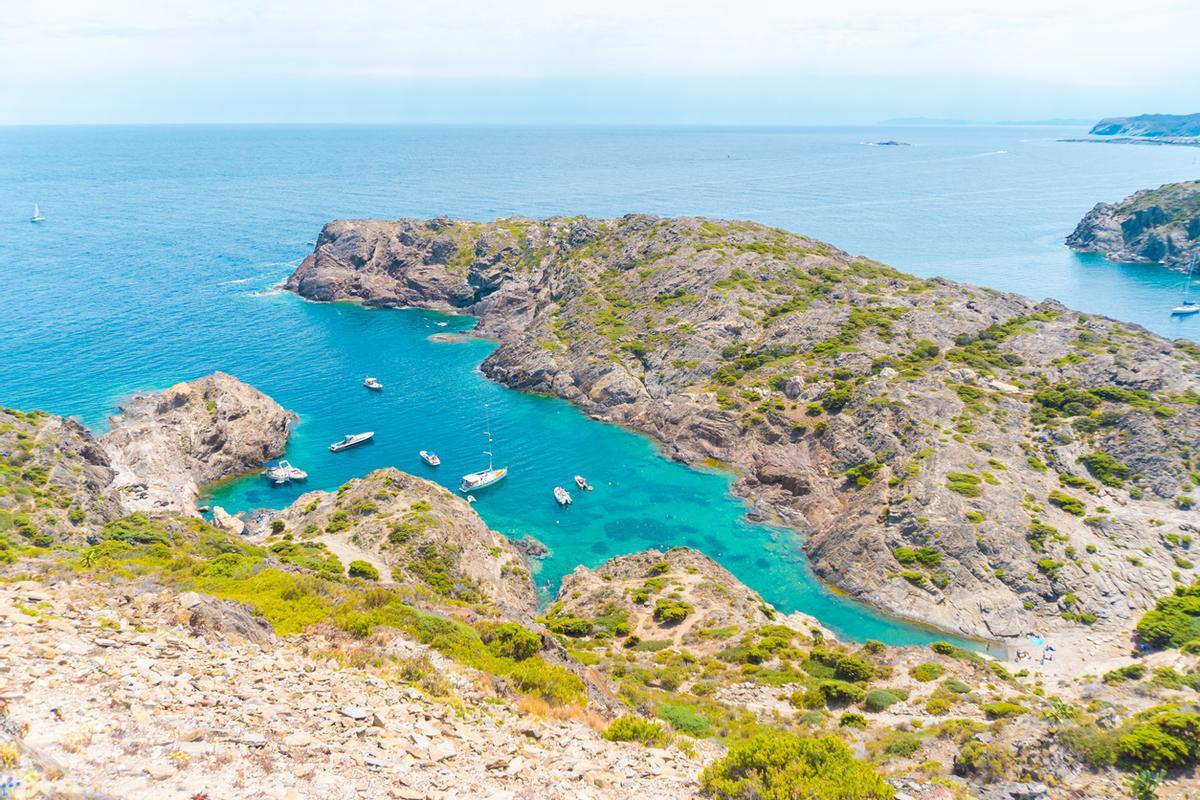 El Parque Natural del Cap de Creus, en el Alt Empordà, es uno de los extremos de la ruta