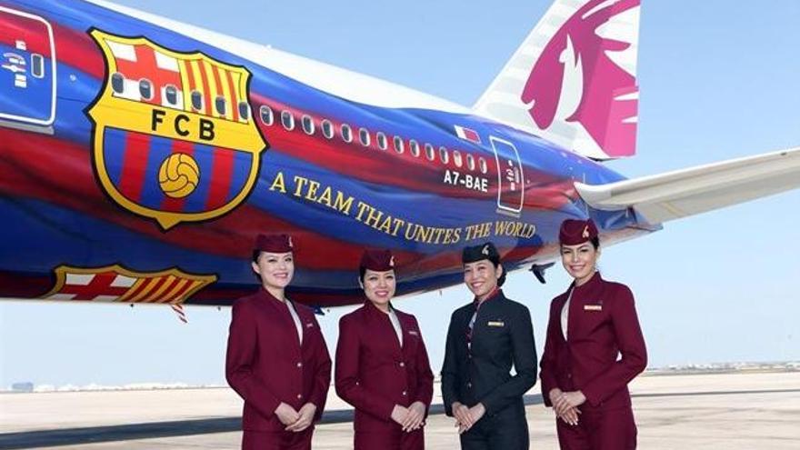 El F.C. Barcelona y Qatar Airways renuevan su relación.