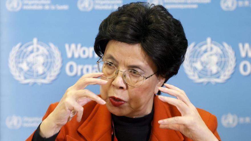 La directora general de la OMS, Margaret Chan.