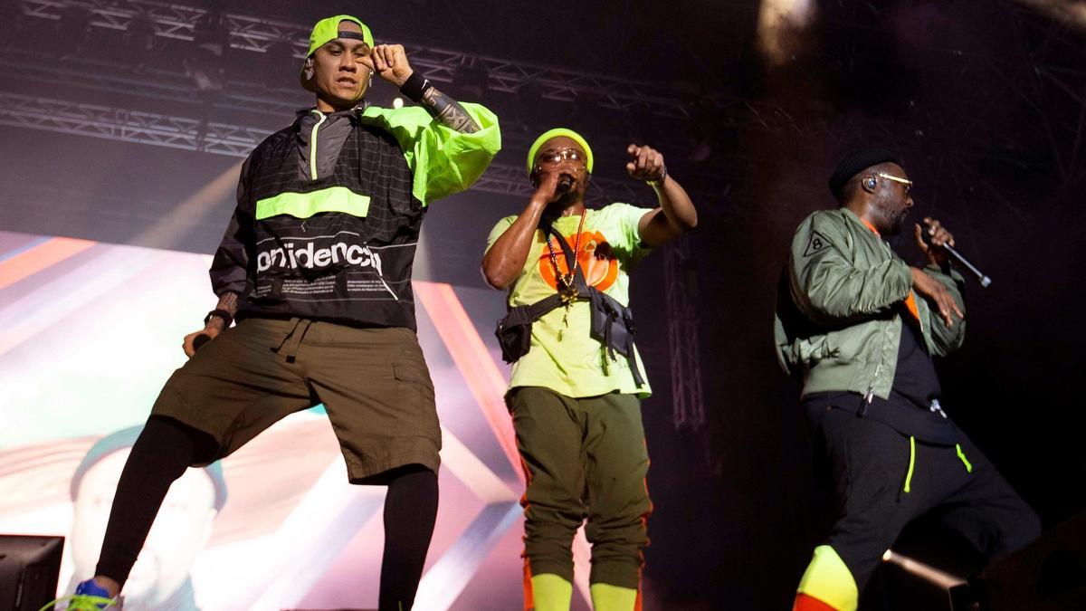Los Black Eyed Peas, en un concierto de 2019 en el festival de Cruilla