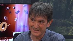 Pacheta en una entrevista