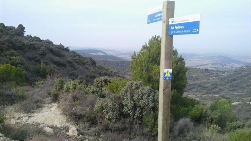 Las Pedrosas crea una ruta senderista para atraer visitantes