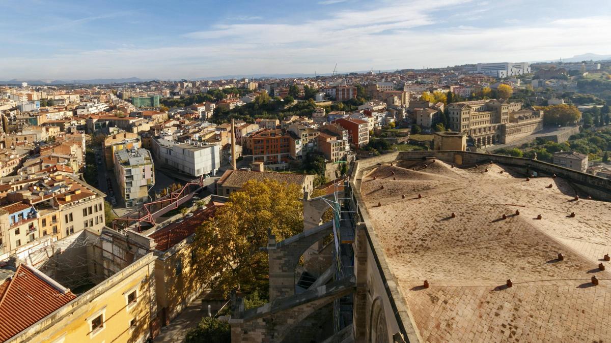 Vista de la ciutat de Manresa