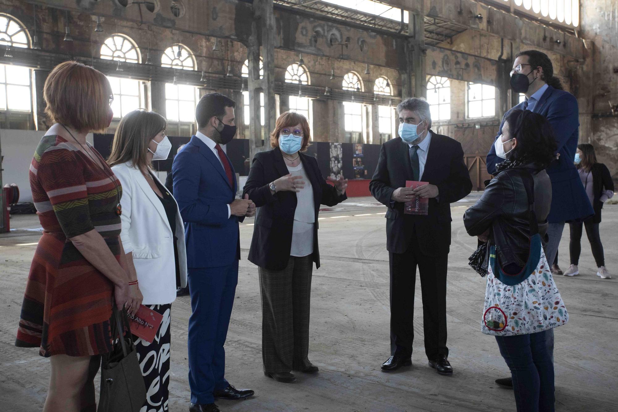 El ministro de Cultura visita el patrimonio de Sagunt.