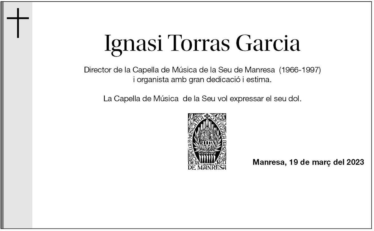 IGNASI TORRAS GARCIA