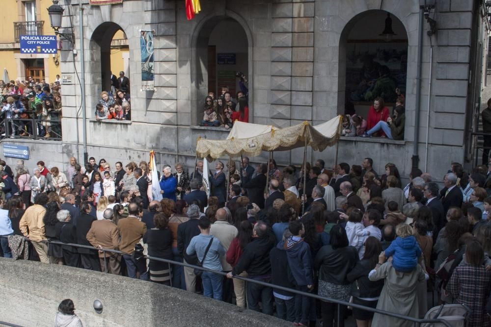 Procesión del encuentro y el desvelo en Candás