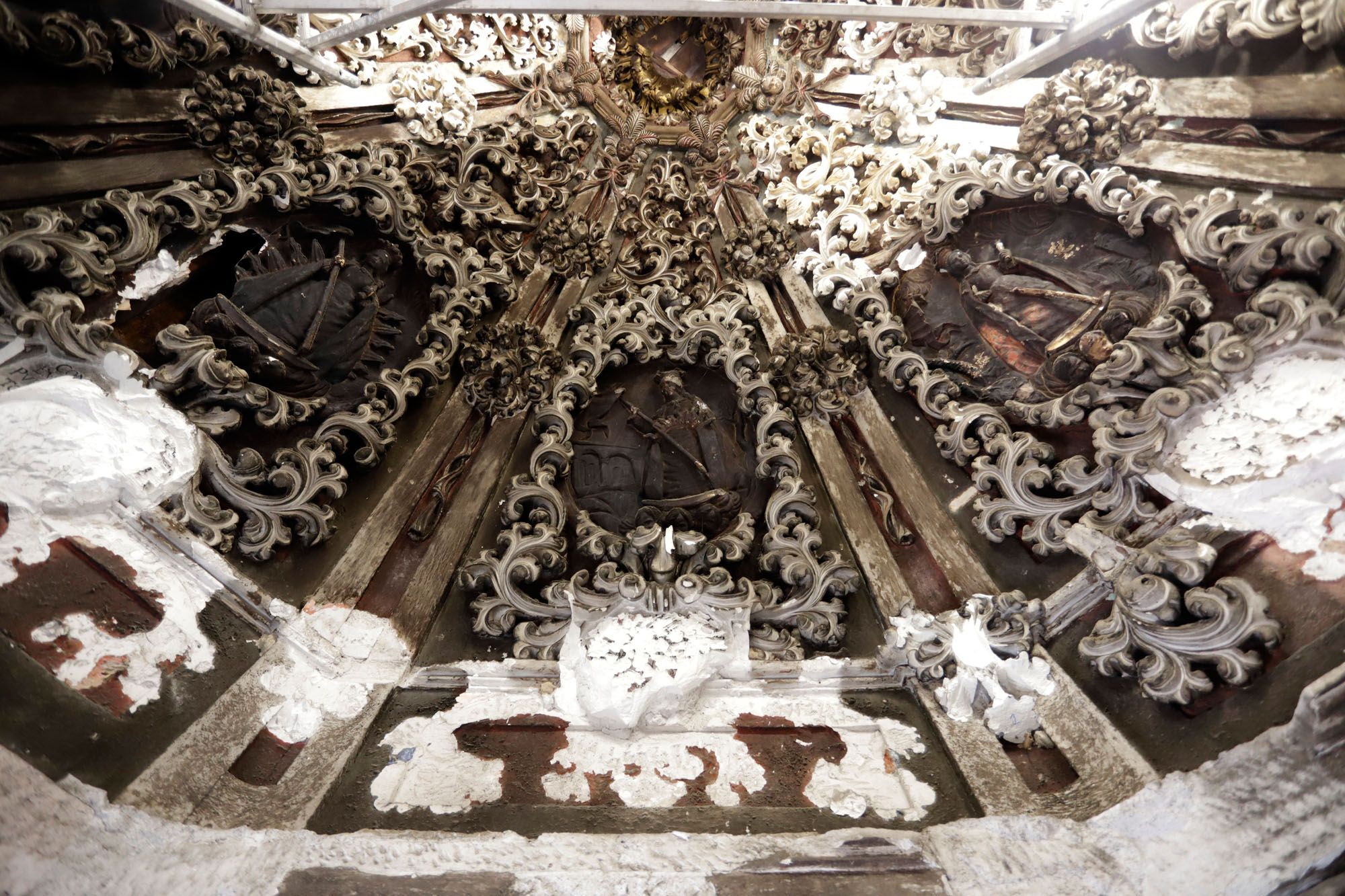 Imagen del camarín de las Monjas, en el barrio del Perchel.