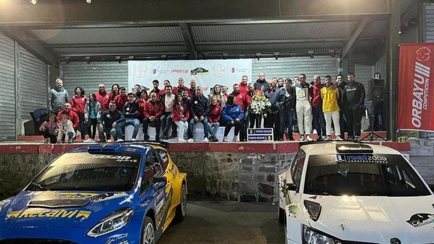 Participantes y organizadores del Rallye de La Espina de 2023. | R. A. R.