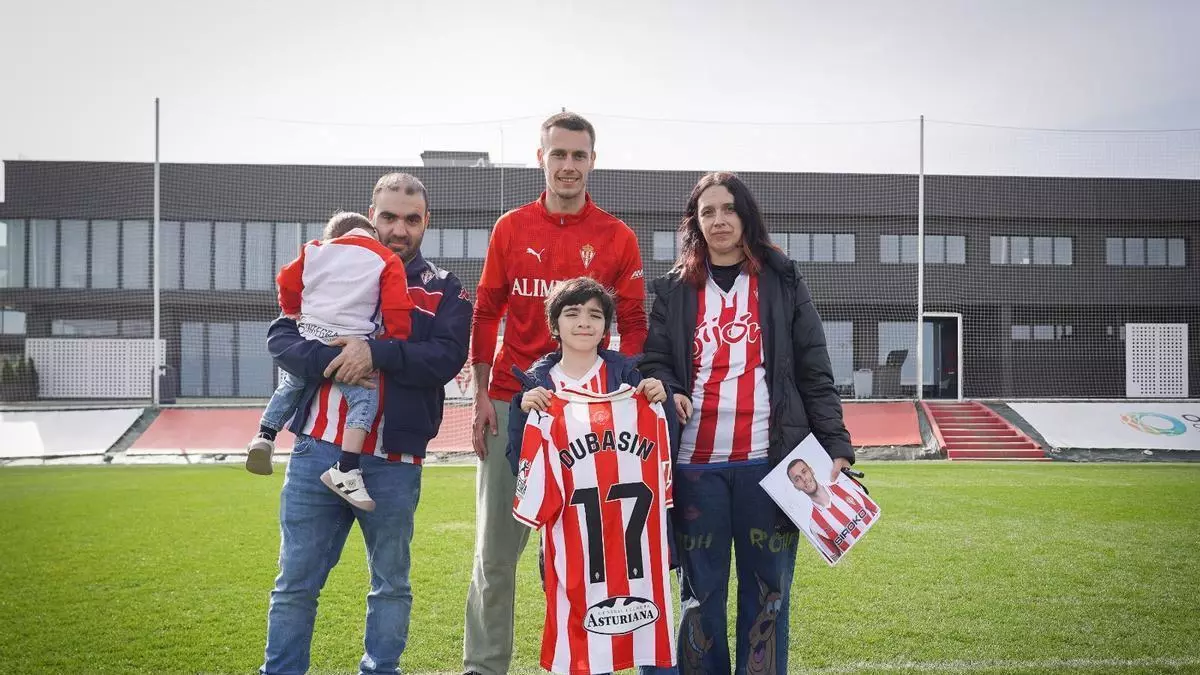 El Sporting se une a la lucha de Sergio, un joven sportinguista que sufre una enfermedad ultrarrara