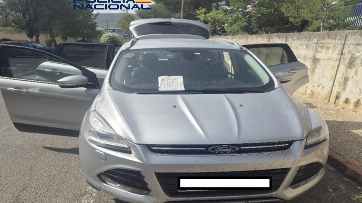 Vehículo en el que fue localizada la cocaína. | L.O