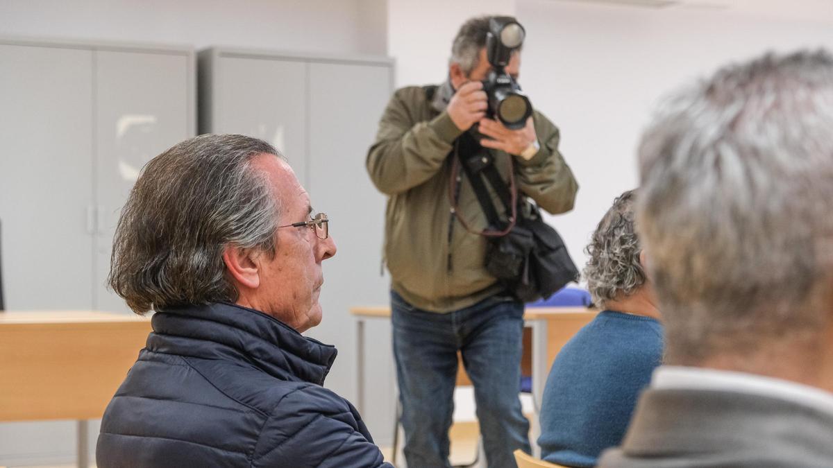 Miguel Zaragoza, durante el juicio