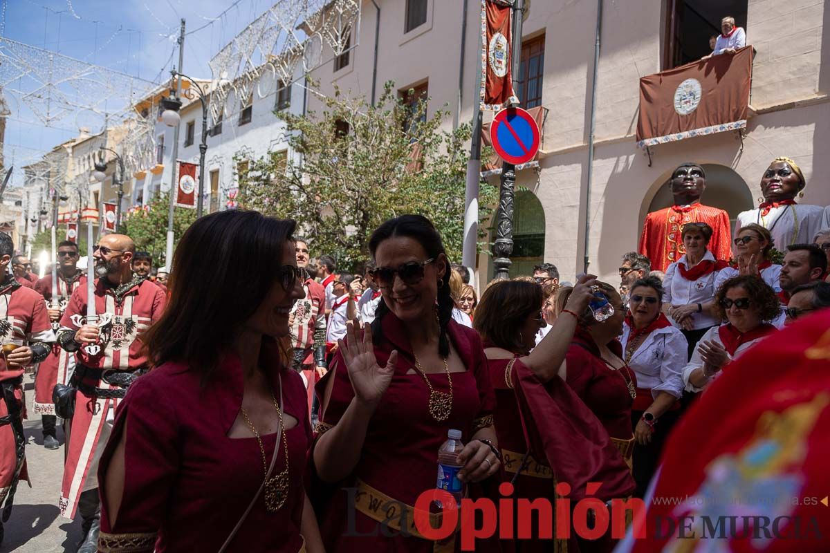 Moros y Cristianos en la mañana del dos de mayo en Caravaca