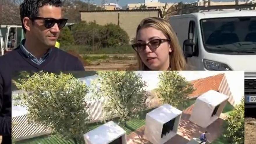 Primer cementerio de animales en Paterna.