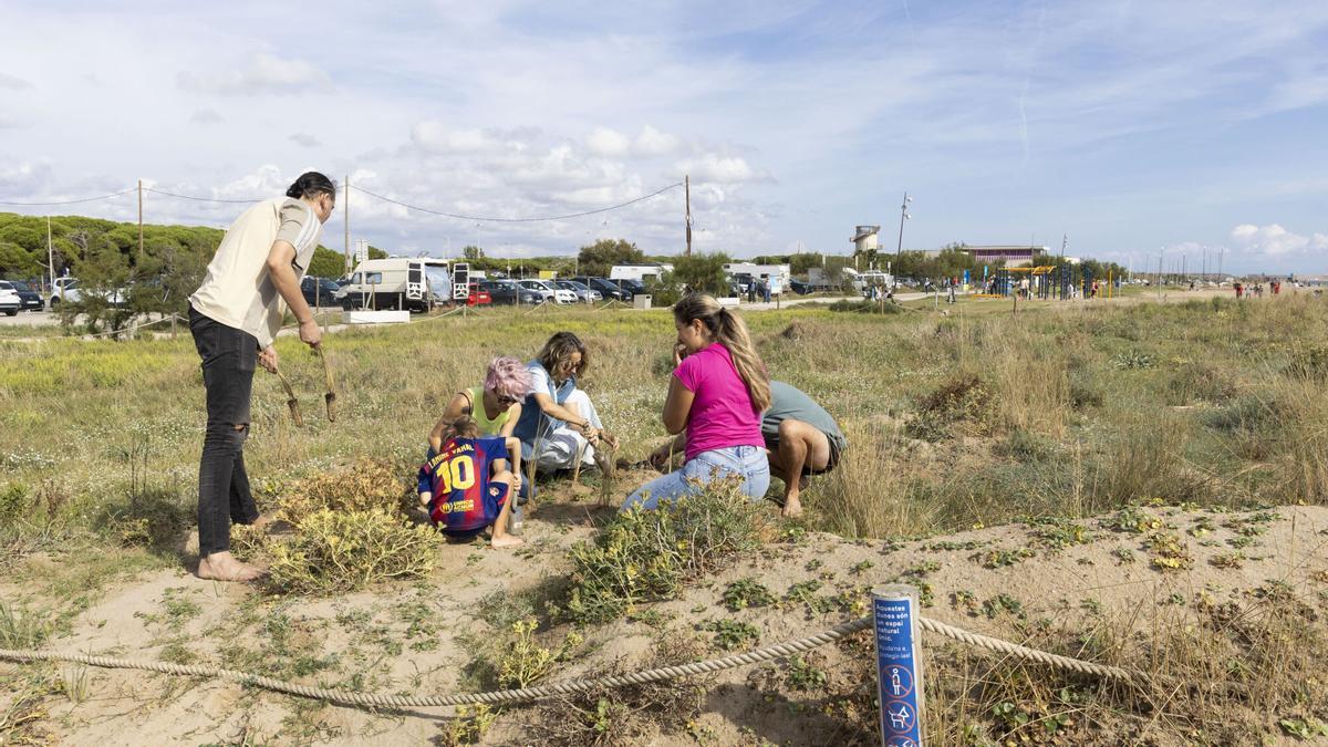 Una de las jornadas de observación organizadas en el marco del proyecto A