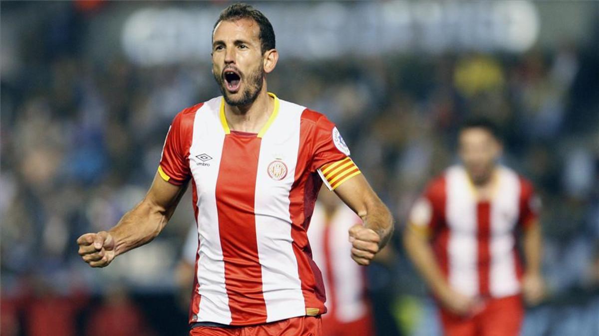 Stuani anotó el segundo gol del Girona ante el Celta