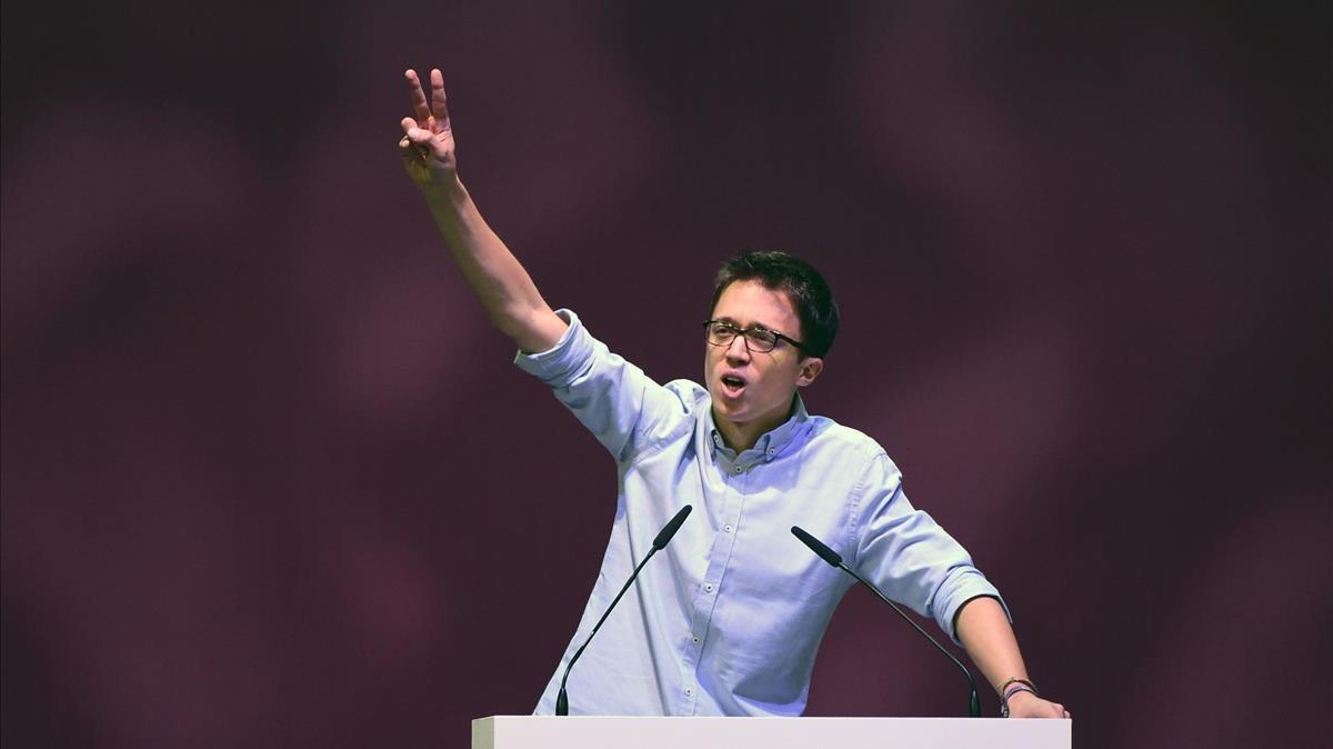 zentauroepp37242391 left wing party podemos  spokesman inigo errejon gestures du180626163945