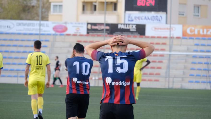 El Eldense lamenta la falta de gol.