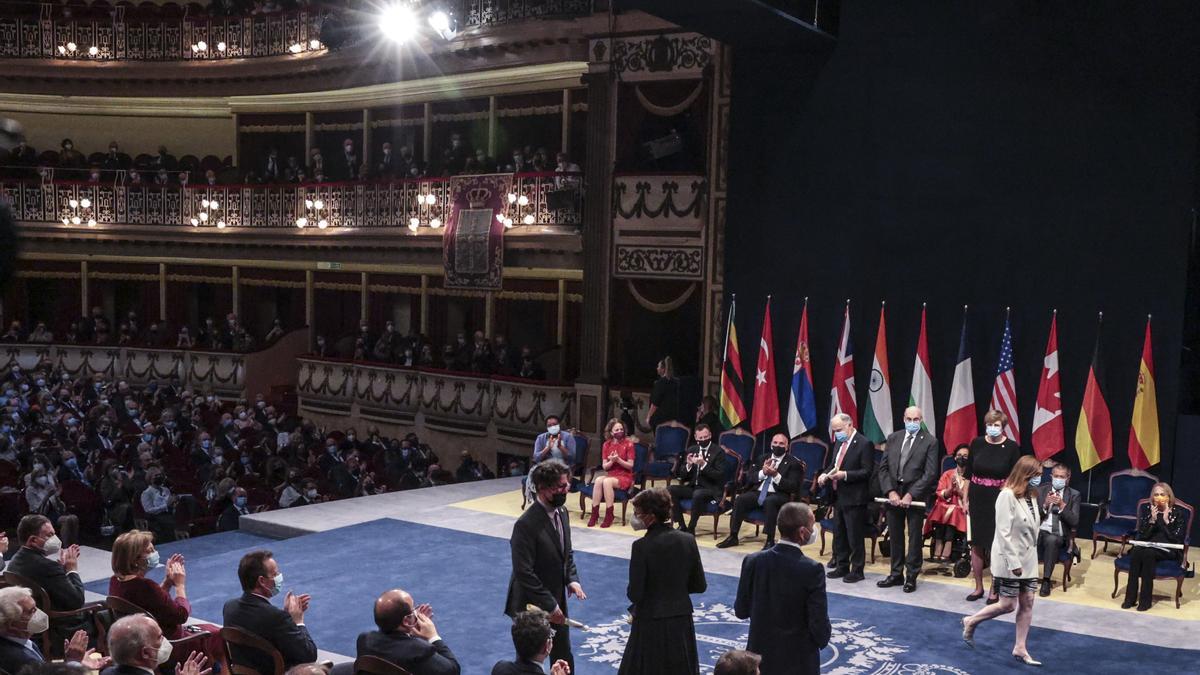 Galería: así ha sido la ceremonia de entrega de los Premios "Princesa de Asturias" en el Campoamor