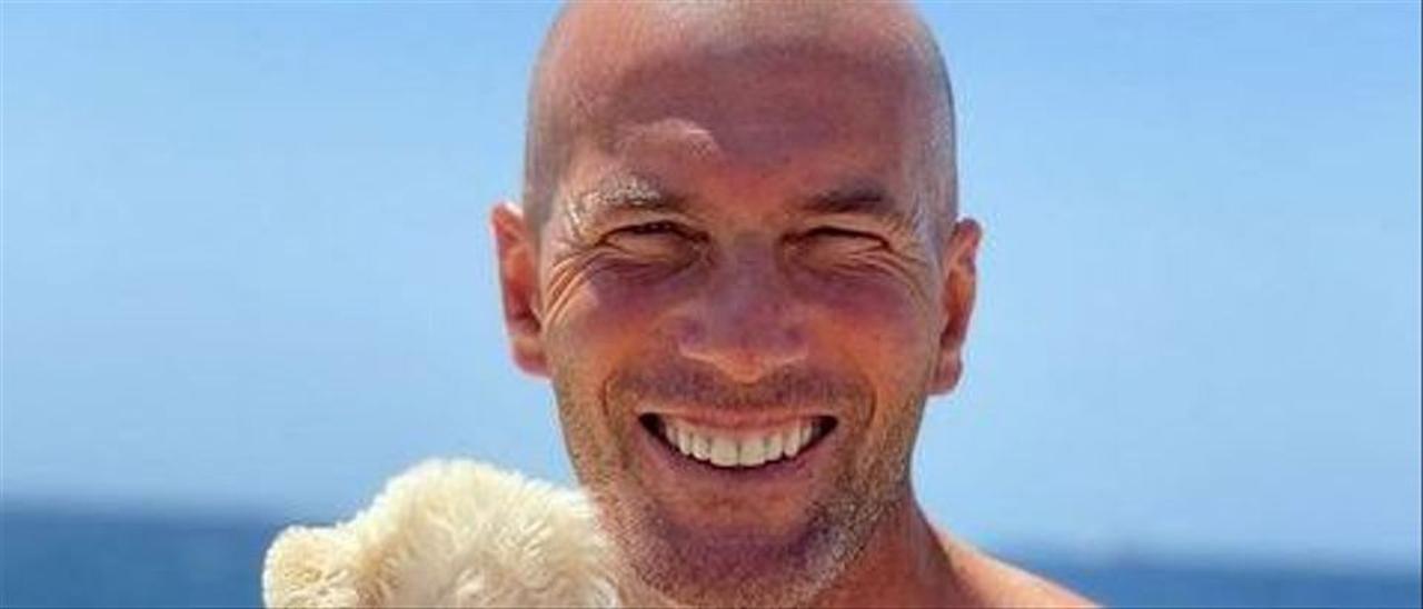 Zinedine Zidane en Ibiza