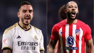 Joselu y Memphis, secundarios en trance para el tercer 'round' entre Real Madrid y Atlético
