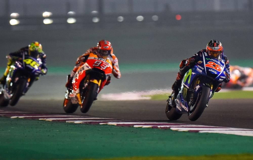 El GP de Qatar de MotoGP, en imágenes