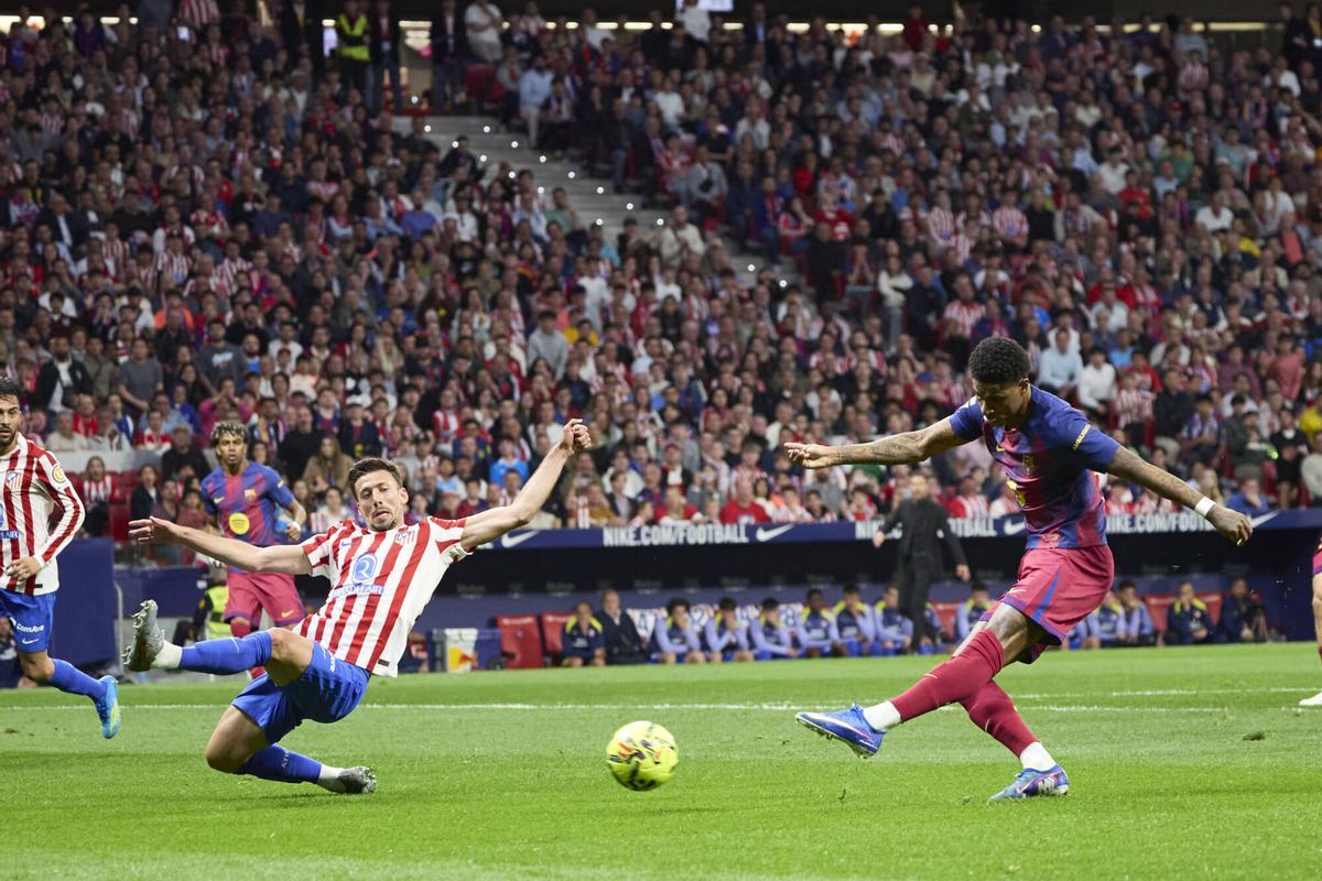 LaLiga: Atlético de Madrid - FC Barcelona, en imágenes.