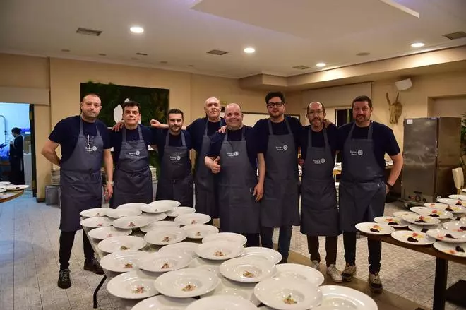 Fotogalería | Las imágenes de la cena solidaria con 8 chefs en Plasencia del club Rotary