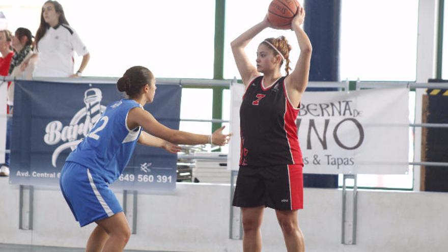 Vaitiare Trujillo durante un partido de la pasada temporada