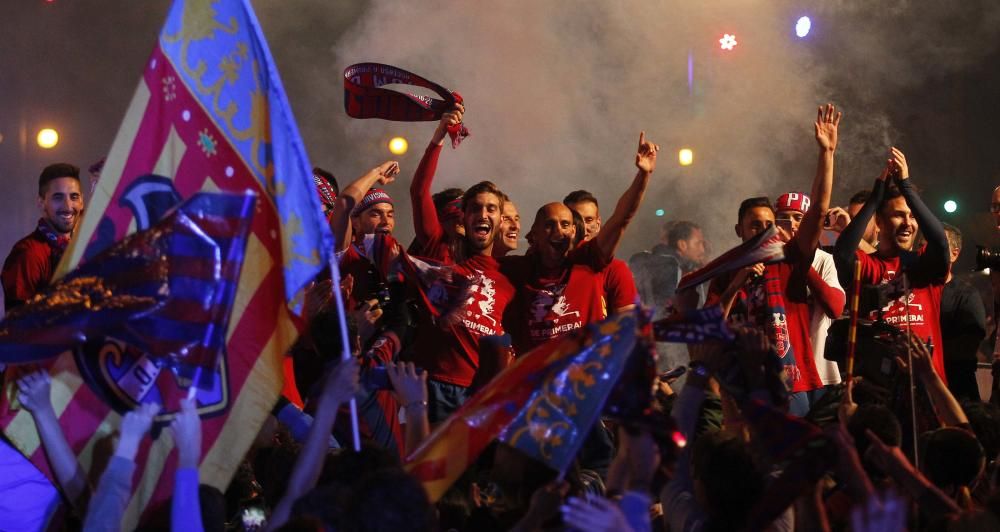 Así celebra el ascenso la afición del Levante UD