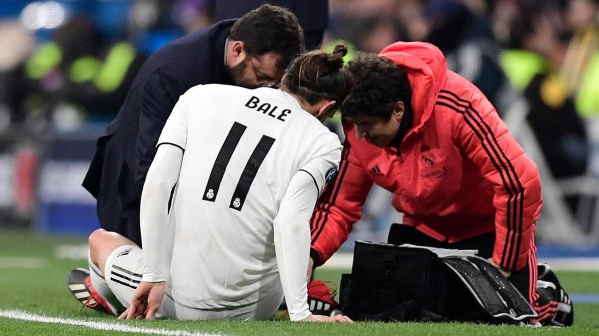 Gareth Bale tuvo que ser atendido por los servicios médicos del Real Madrid