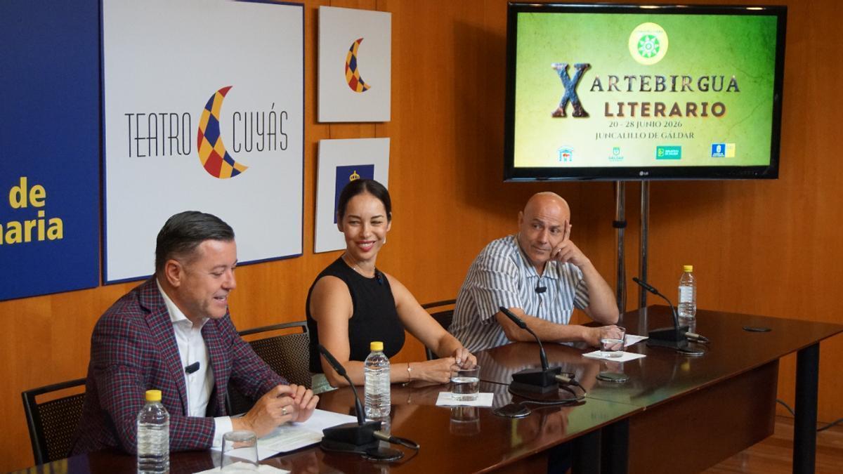 Presentación del programa del X Festival Artebirgua Literario .