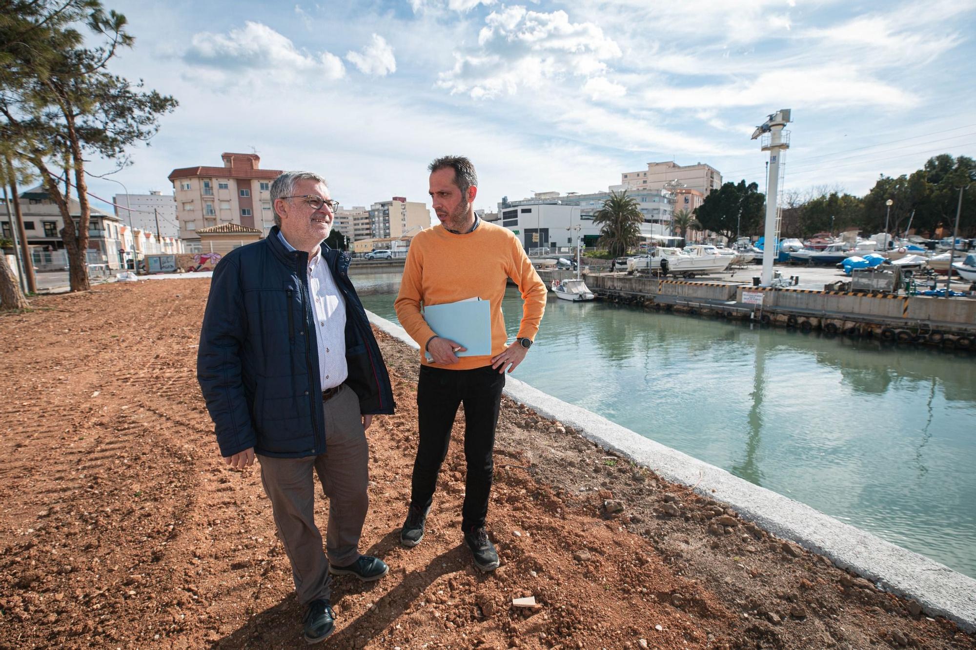 Gandia habilita un nuevo espacio verde en la calle Eivissa