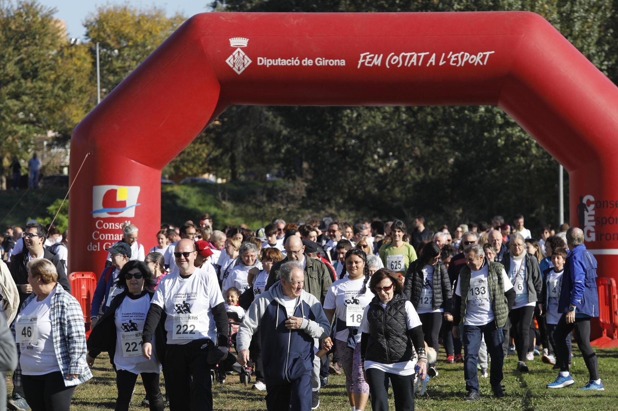 Girona celebra la segona edició de «Corre per l’ictus»