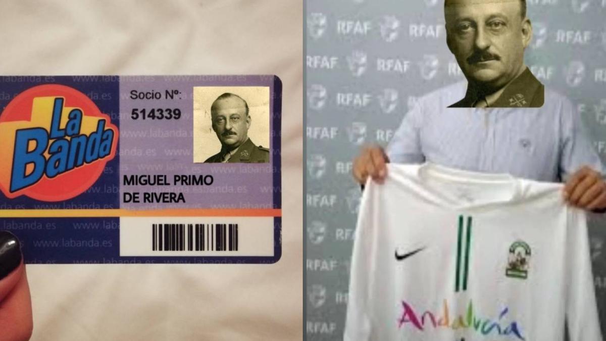 Uno de los memes compartidos sobre Primo de Rivera en la PEvAU de Andalucía.