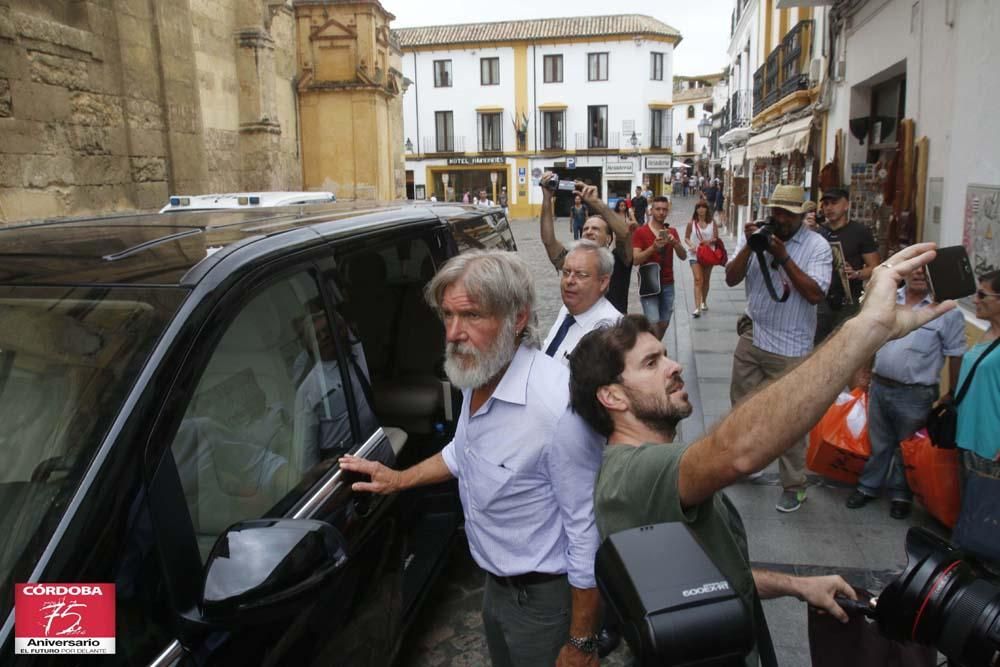 Harrison Ford, de visita en Córdoba