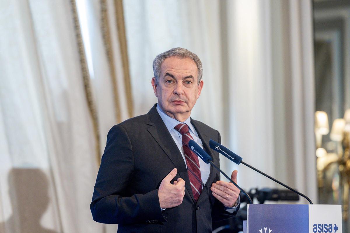 El expresidente del Gobierno, José Luis Rodríguez Zapatero