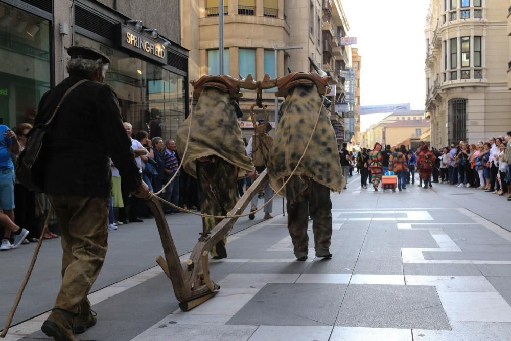 Desfile de mascaradas en Zamora