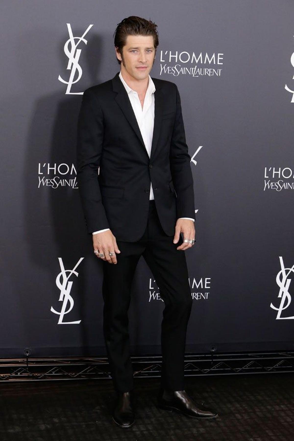 Vinnie Woolston, en la fiesta de aniversario L'Homme de Yves Saint Laurent.